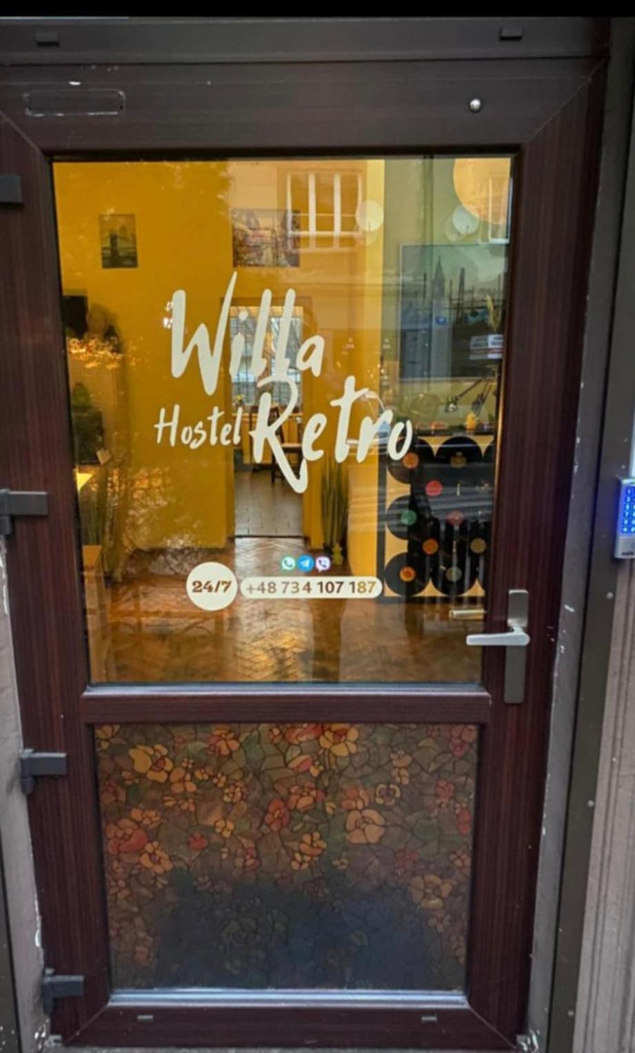 Willa Retro Hostel Краків Екстер'єр фото