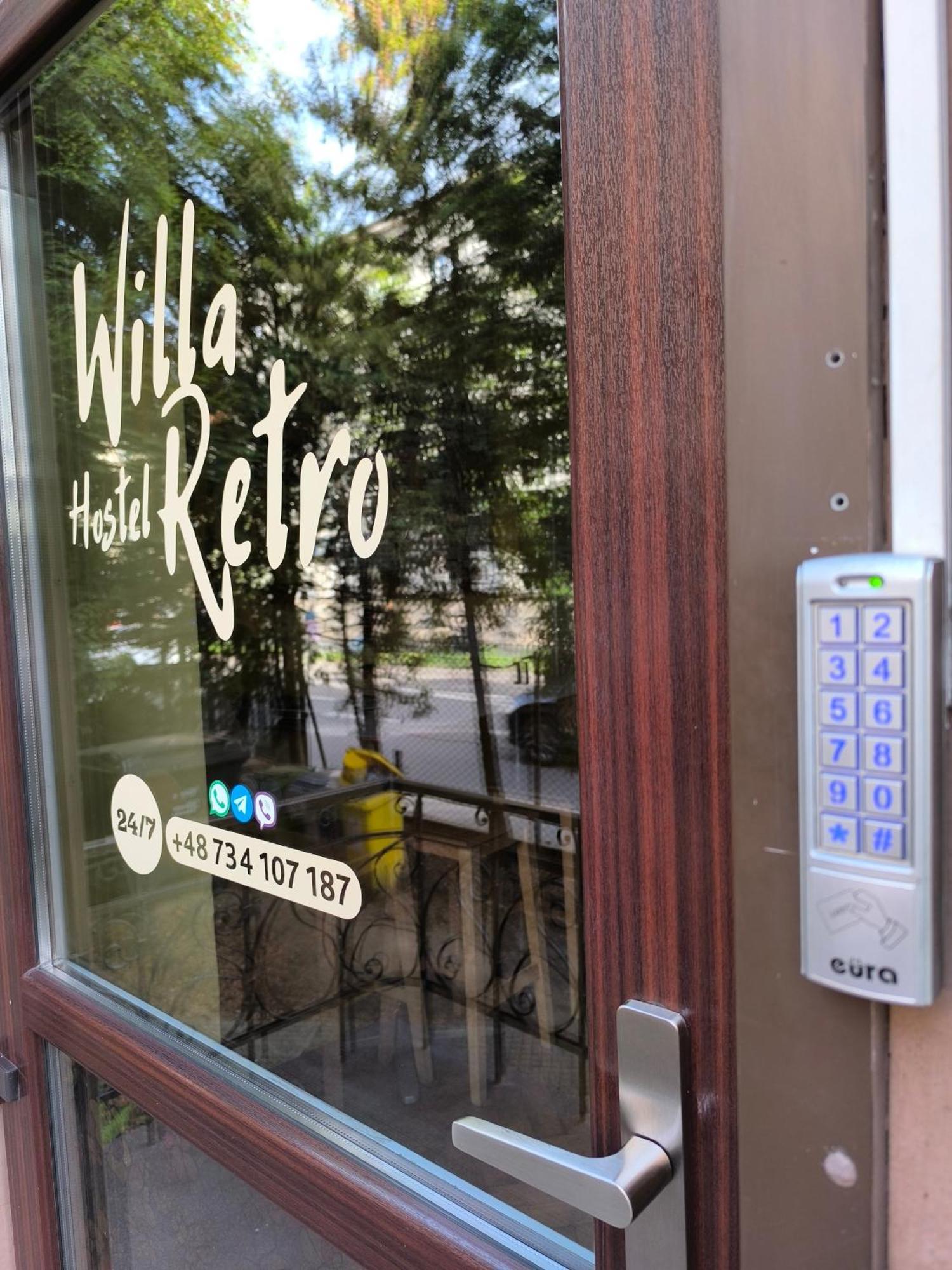 Willa Retro Hostel Краків Екстер'єр фото